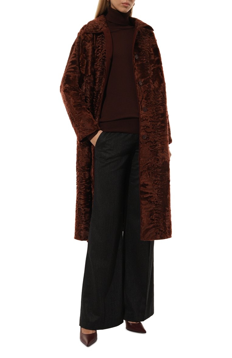 Шуба из каракульчи